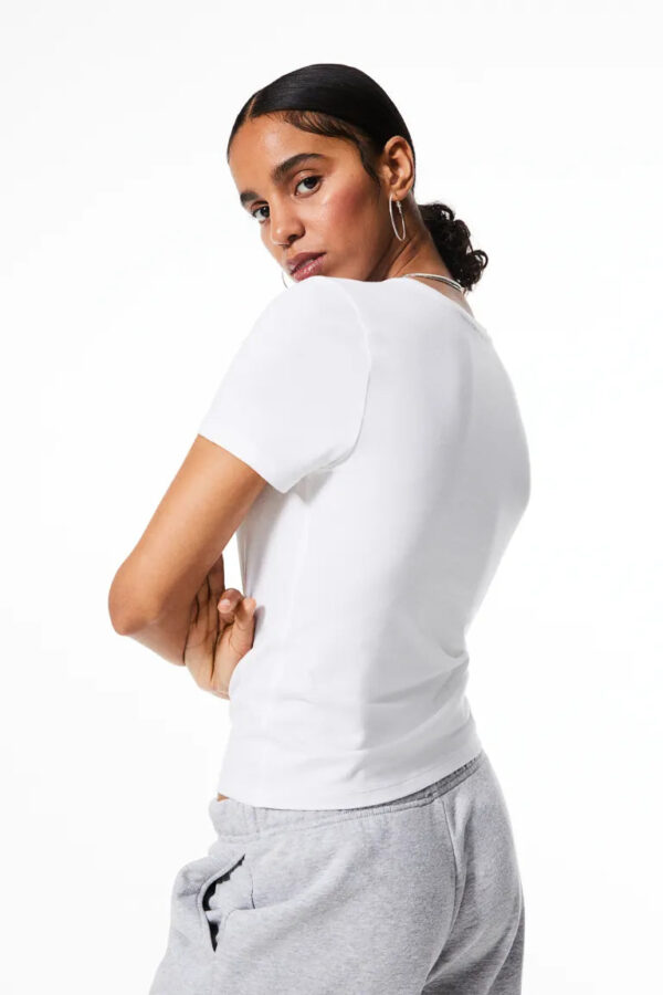 Fitted T-shirt - 图片 2